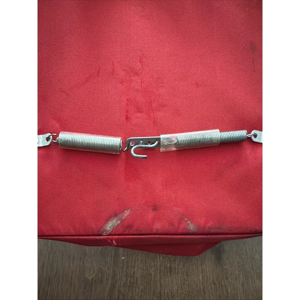 Kirtland Tour Pak Red Bag 9x9 Stains Lining Flaking